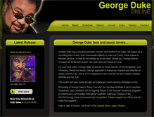 Tablet Screenshot of georgeduke.com